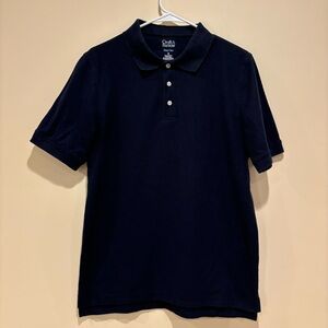 Croft & Barrow Easy Care Navy Blue Polo Shirt Men’s Size M